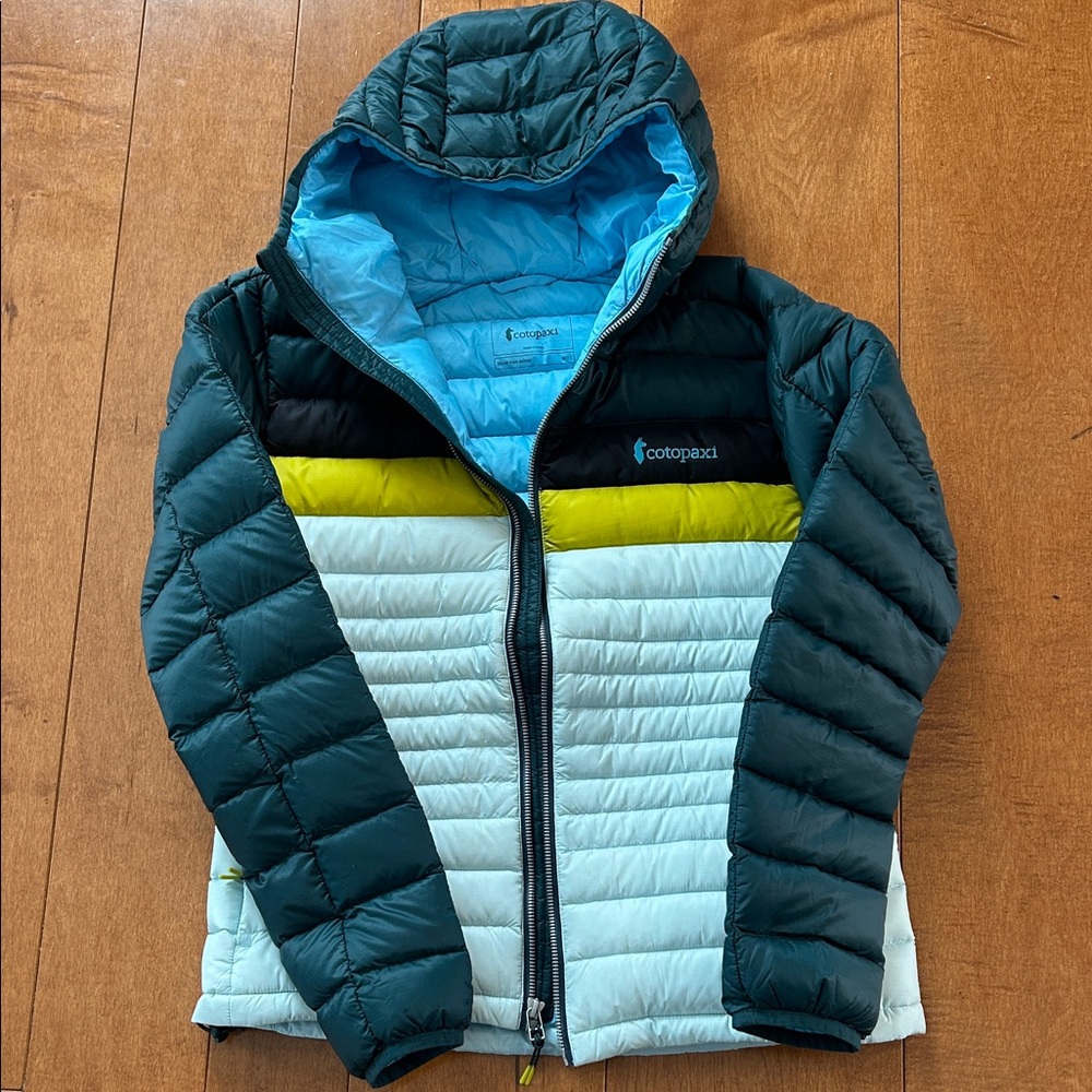 Cotopaxi Multicolor Down Puffer Jacket